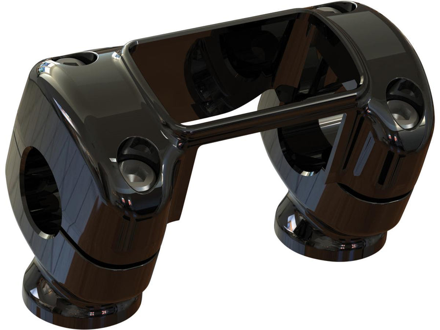 Harley Davidson Softail [2018-2025] -Speedomètre Solder 1 "Diamètre de serrage Blossy Black 1"