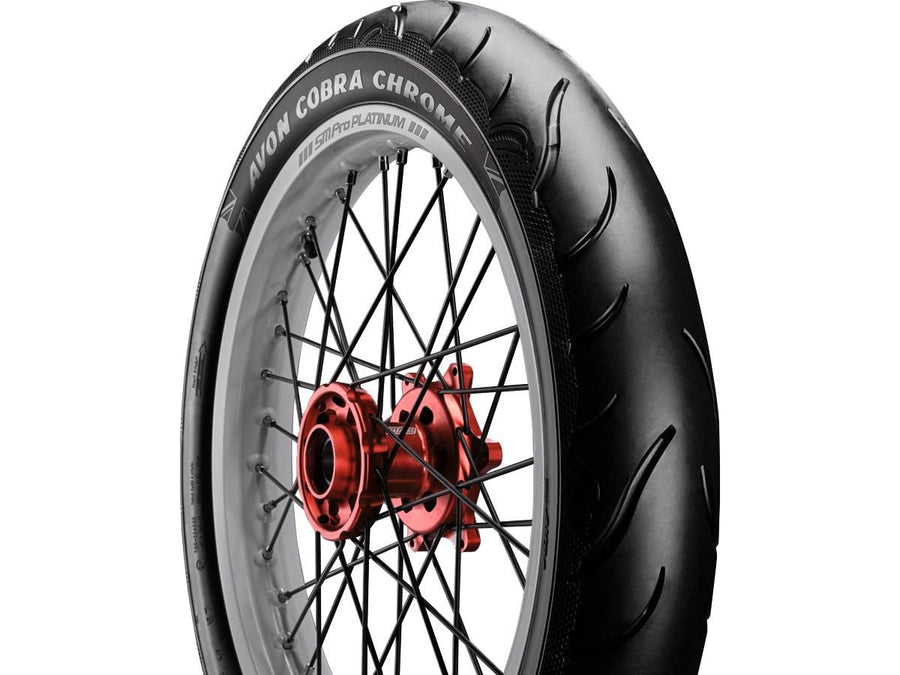 Harley Davidson-Cobra Chrom tires 90/90-21 54h black wall