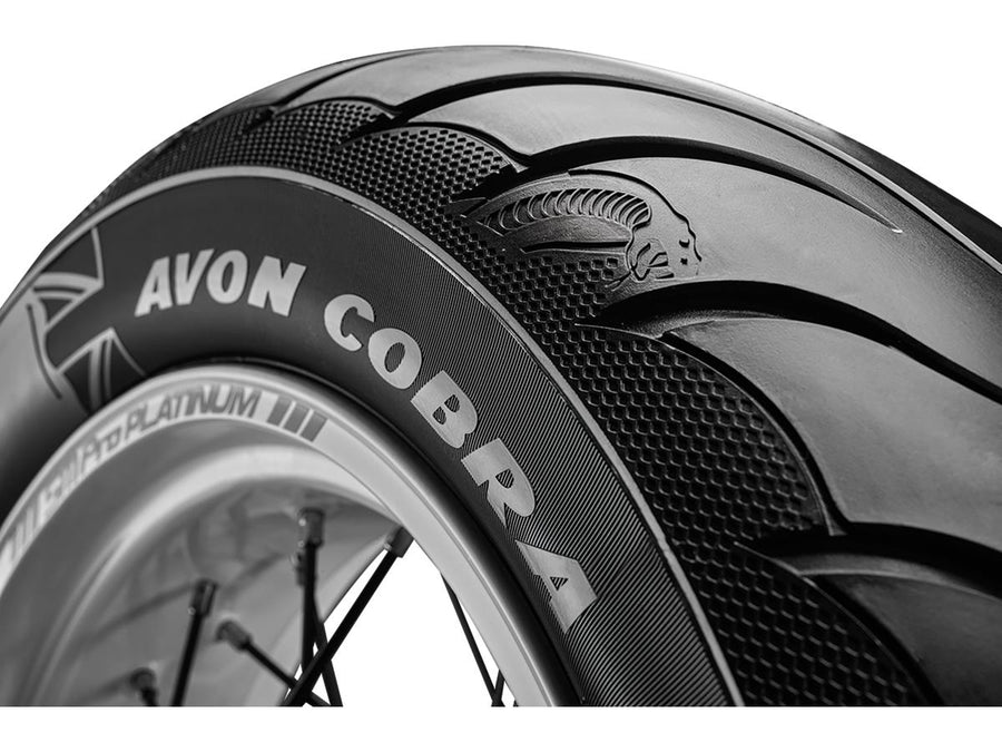Harley Davidson-Cobra Chrom tires 90/90-21 54h black wall