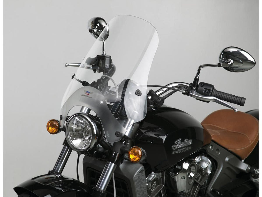 Harley Davidson Scout [2015-2024] – Street Shield Windschild mit U-Klemmen-Halterung