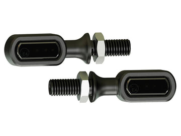Harley Davidson – Streifen LED Blinker/Rücklicht/Bremslicht Schwarz Rauch LED