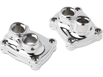 Harley Davidson Softail [2018-2024] – 10-Gauge Lifter Block Abdeckungen Chrom