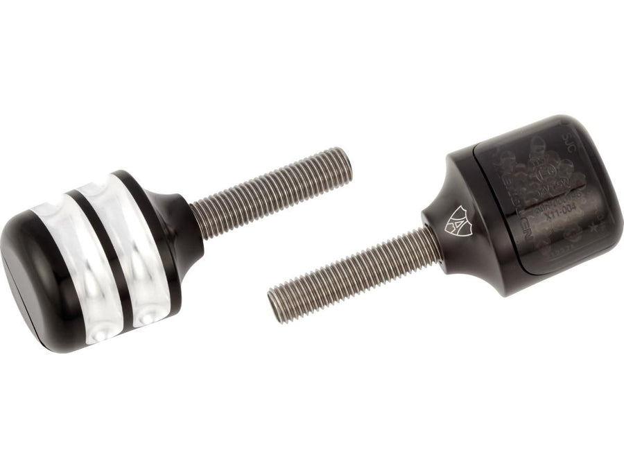 LED Corrugée par Harley Davidson LED LED Bernstein Black Anodisé Black Anodisé