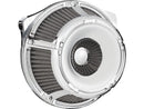 Harley Davidson Softail [2018-2024] -Slot Track Inversed Series Air Filter Chrome-1