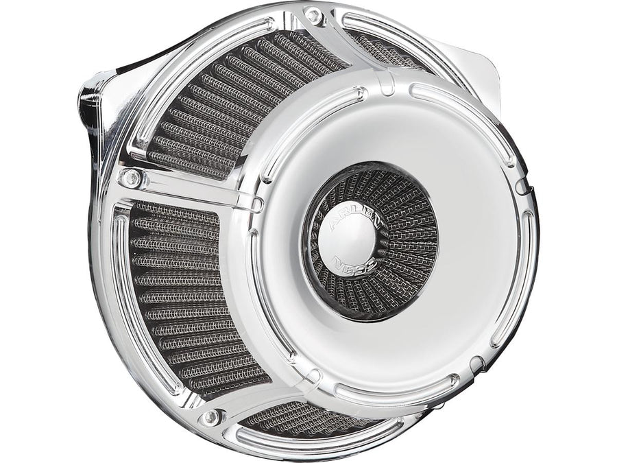 Harley Davidson Softail [2018-2024] -Slot Track Inversed Series Air Filter Chrome