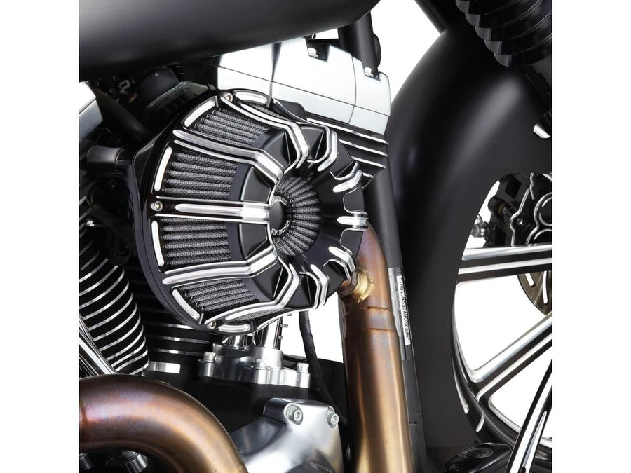Harley Davidson Softail [2018-2024] – 10-Gauge Inverted Series Luftfilter Schwarz