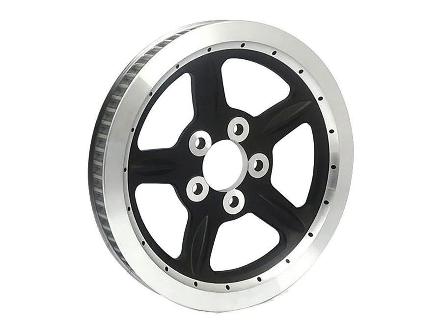 Harley Davidson Sportster [2004-2006] – OEM Style Hinterradriemenscheibe Silber 1
