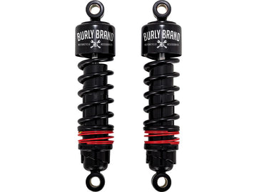Harley Davidson Dyna [1991-2017] -SLAMMER Plus Twin Shocks Black 11,5 "