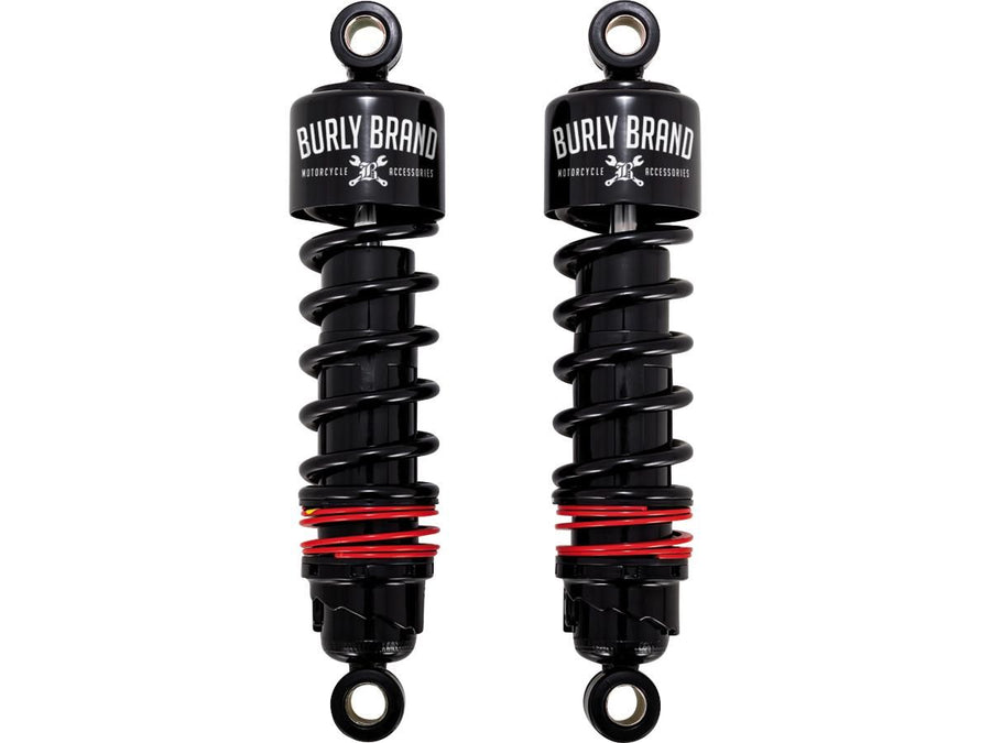 Harley Davidson Dyna [1991-2017] -SLAMMER Plus Twin Shocks Black 11,5 "