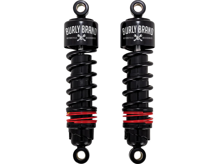 Harley Davidson Dyna [1991-2017] -SLAMMER Plus Twin Shocks Black 11,5 "
