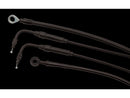 Harley Davidson Sportster [2014-2020]-14 "T-bar cable set black vinyl ABS-2