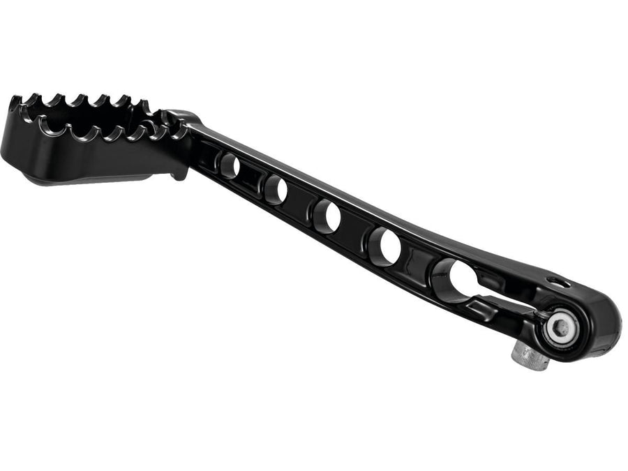 Harley Davidson Touring [1997-2025]-MX gear lever black powder-coated