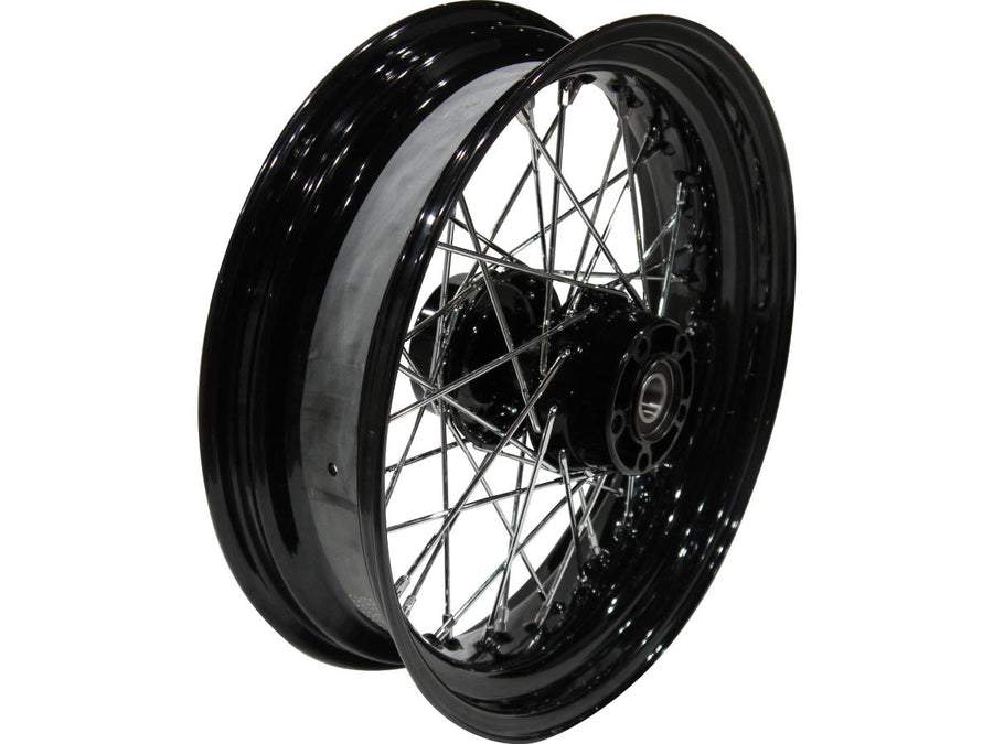 Harley Davidson Sportster [1984-1999]-OEM Style 40-spoke wheels black 21 "2.15"