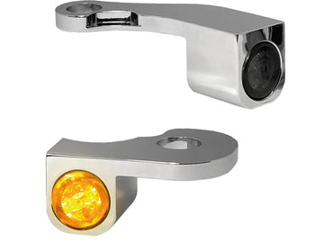 Harley Davidson Softail [2015-2017] -Nano La série a conduit le blinker Chrome Rauch LED - 0