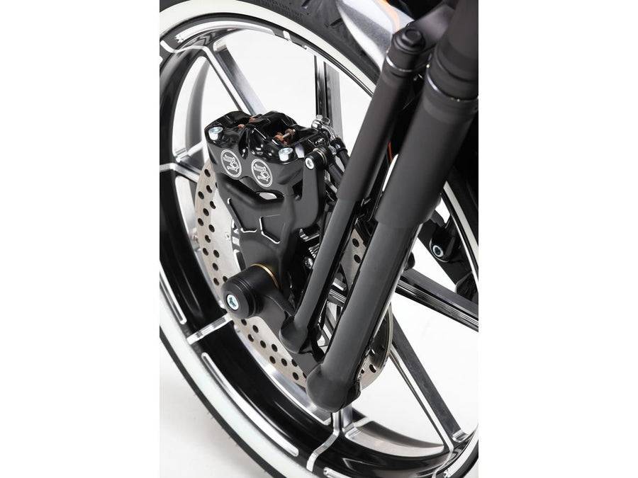 Harley Davidson – Custom Radial-Bremssattel Contrast Cut eloxiert rechts