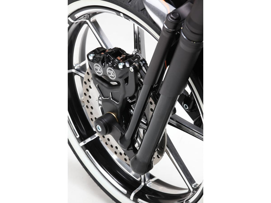 Harley Davidson – Custom Radial-Bremssattel Contrast Cut eloxiert rechts