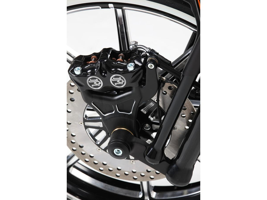 Harley Davidson – Custom Radial-Bremssattel Contrast Cut eloxiert rechts