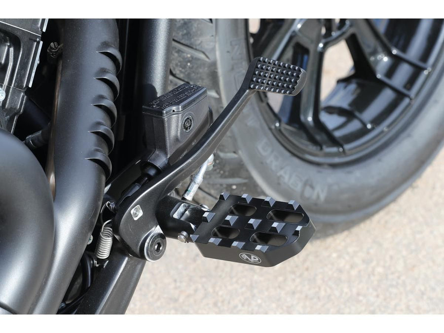 Harley Davidson Indian Scout [2025-2025] – Pilot Twin Fußrasten-Set Schwarz