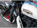 Harley Davidson Touring [2008-2024] -logo Handle Black Powder Coated 1 "Gas Train-2