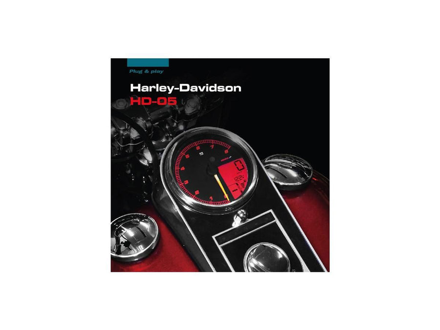 Harley Davidson Dyna [2012-2017] -HD-05 compteur de vitesse / compteur de vitesse Chrome