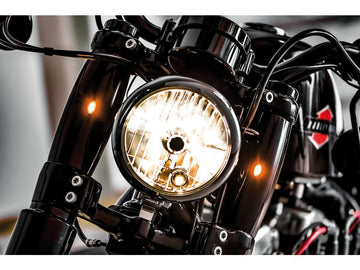 Harley Davidson Dyna [2006-2017] -Thène des couvertures de tube de fourche en haut en haut avec intégrée - 0