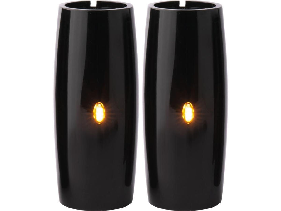 Harley Davidson XL1200X [2016-2020]-Athene fork tube covers at the top