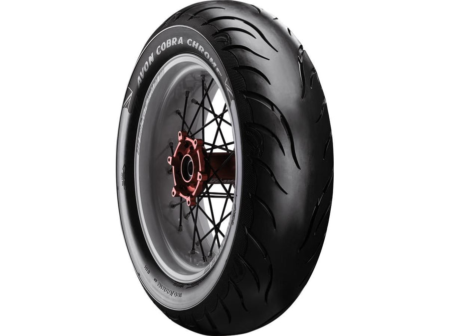 Harley Davidson – Cobra Chrom Reifen 180/60 B-17 75V TL Verstärkte Schwarze Wand
