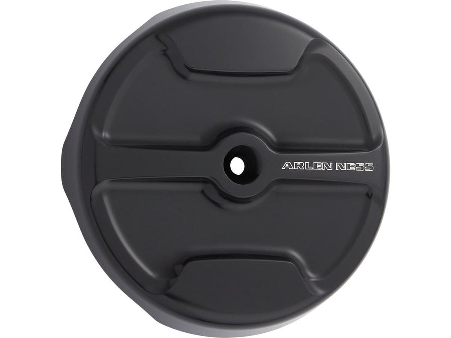 Harley Davidson - Knuckle Big Sucker Stage 1 Couverture de filtre à air anodisé noire