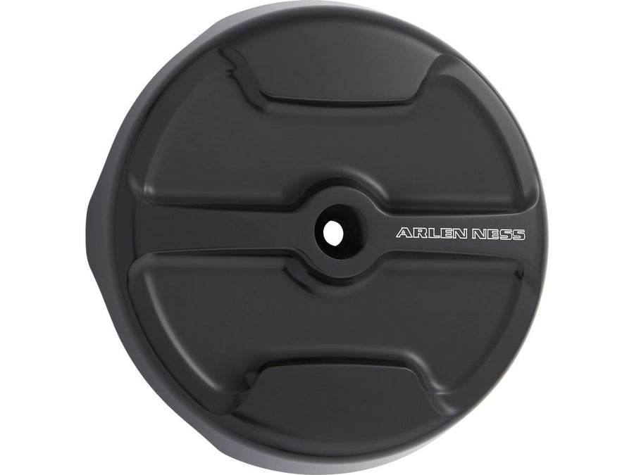 Harley Davidson - Knuckle Big Sucker Stage 1 Couverture de filtre à air anodisé noire