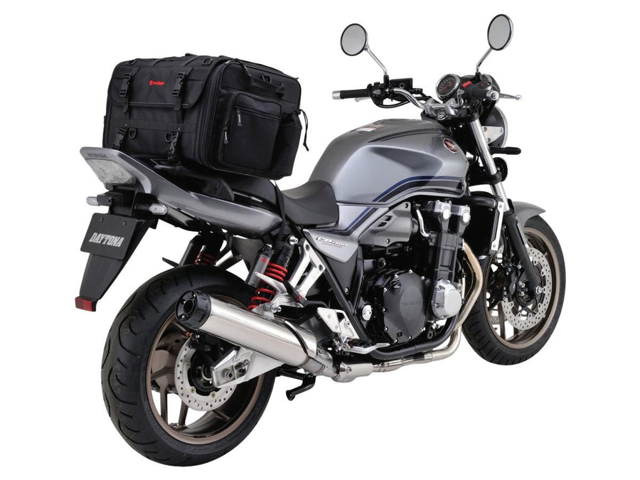 Harley Davidson - expandable seat pocket with variable volume of 53 - 70 l black