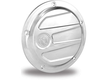 Harley Davidson Softail [2000-2017]-Scallop derby cover Chrom