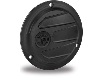 Harley Davidson Fl Shovel [1970-1984] -Scallop Derby Cover Black Ops