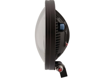 Harley Davidson – Rahmen-R1 Typ 8 LED 7" Scheinwerfer unten montiert Schwarz LED - 0
