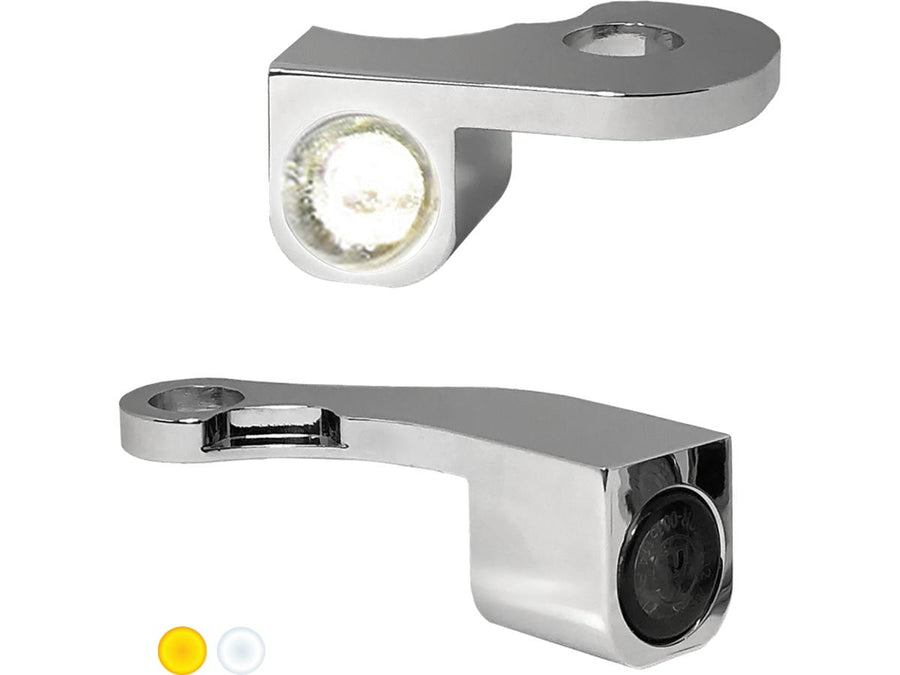 Harley Davidson Touring [2021-2024]-Nano Series LED turn signal/position light Chrome