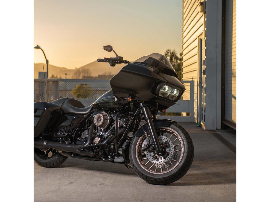 Harley Davidson Touring [1993-2013] – Fette Reifen Billet Gabelschützer Chrom