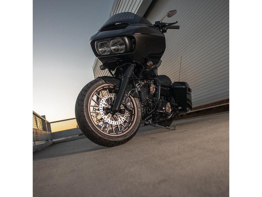 Harley Davidson Touring [1993-2013] – Fette Reifen Billet Gabelschützer Chrom