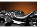 Harley Davidson Touring [2008-2025]-Bare Bones Gel Solositz smooth black vinyl-1