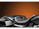 Harley Davidson Touring [2002-2007] – Bare Bones Solo Sitz Gefaltete Naht Schwarzes-3