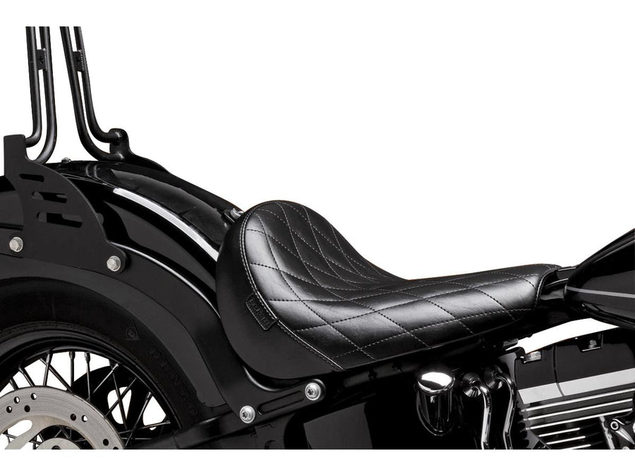 Harley Davidson FXBR [2023-2025] – Bare Bones Solo Sitz Diamond Stitch Schwarzes