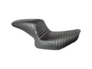 Harley Davidson FLFBS 114 [2018-2020] – Kickflip Sitz Gefaltete Naht Schwarzes Vinyl-3