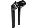 Harley Davidson FX [1974-1978] – 10" Clubstyle Pullback Risers mit schwarzer Klemme-1