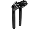Harley Davidson FX [1974-1978] – 10" Clubstyle Pullback Risers mit schwarzer Klemme-4