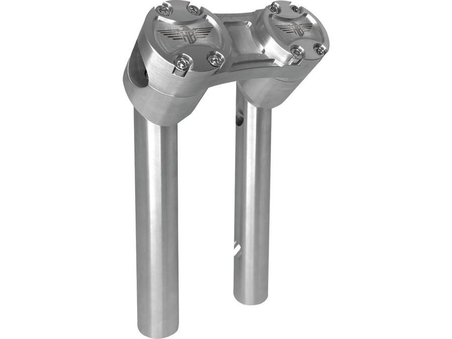 Harley Davidson FX [1974-1978] – 8" Club-Style Pullback-Riser mit silberner Klemme