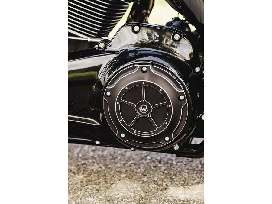 Harley Davidson Touring [2016-2024] -Derby Cover Black Anodisé