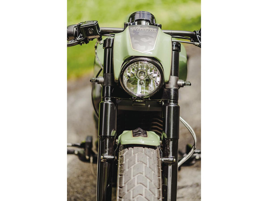 Harley Davidson Scout Bobber [2018-2024] – NRS Style Lampenmaske für den Einsatz mit