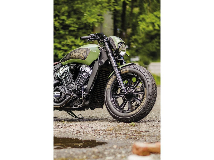 Harley Davidson Scout Bobber [2018-2024] – NRS Style Lampenmaske für den Einsatz mit