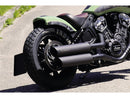 Harley Davidson Scout Bobber [2018-2024] – Bobber Heckfender mit Rücklicht Schwarz-5