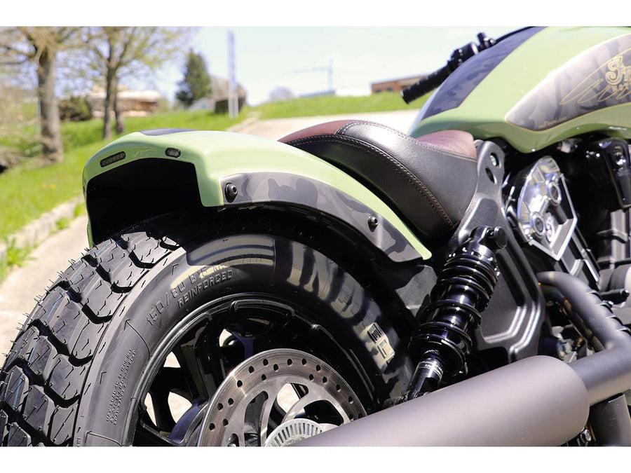 Harley Davidson Scout Bobber [2018-2024] – Bobber Hinterradschutzblech mit Rücklicht
