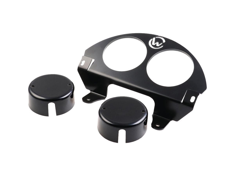 Harley Davidson FXLR [2018-2020]-dashboard cladding with speedometer offset kit