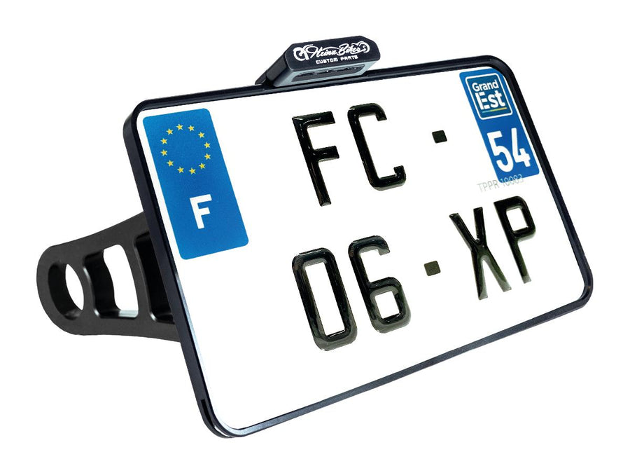 Harley Davidson Softail [2018-2024]-side assembly license plate holder Kit France